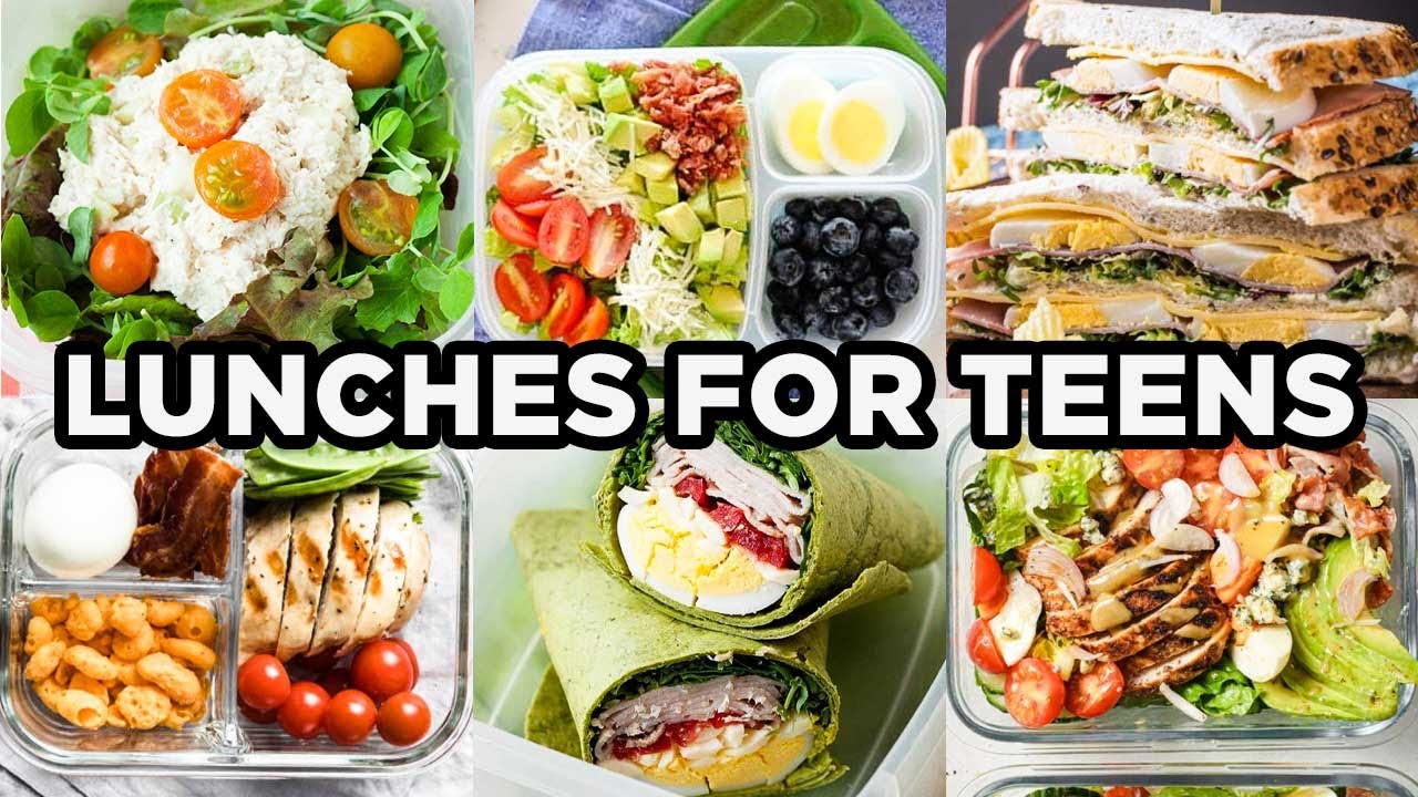 Lunch Ideas for Teenagers that are Healthy, Fast and Easy | by MOMables