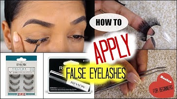 💥 BACK-TO-BASICS 💥 How To APPLY False Eyelashes | LASHES  for BEGINNERS