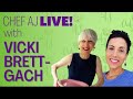 VEGAN Chocolate Peanut Butter Truffles & More | Interview and Cooking with Vicki Brett-Gach
