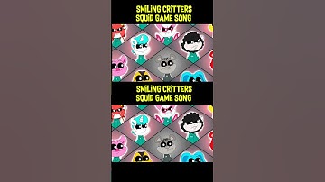 #shorts Smiling Critters Squid Game Animation Song!!
