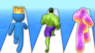 GIANT RUSH vs MUSCLE RUSH vs BLOB RUNNER 3D - Triple Game screenshot 5