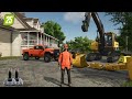Construction and Farming! (Plains & Prairies + NEXAT) FS25 | Farming Simulator
