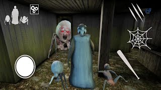 Playing as Slendrina Baby Granny and Spider Angeline in Granny Chapter Two | Boat Escape Mod Update