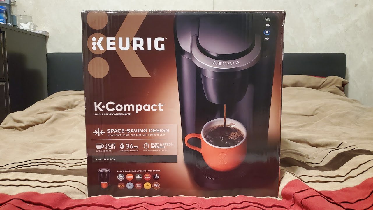 Keurig K-Compact Single-Serve K-Cup Pod Coffee Maker, Black