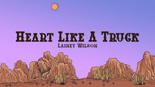 Lainey Wilson - Heart Like A Truck (Lyrics) Resimi