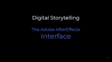 AE Tutorial 01: The AE Interface