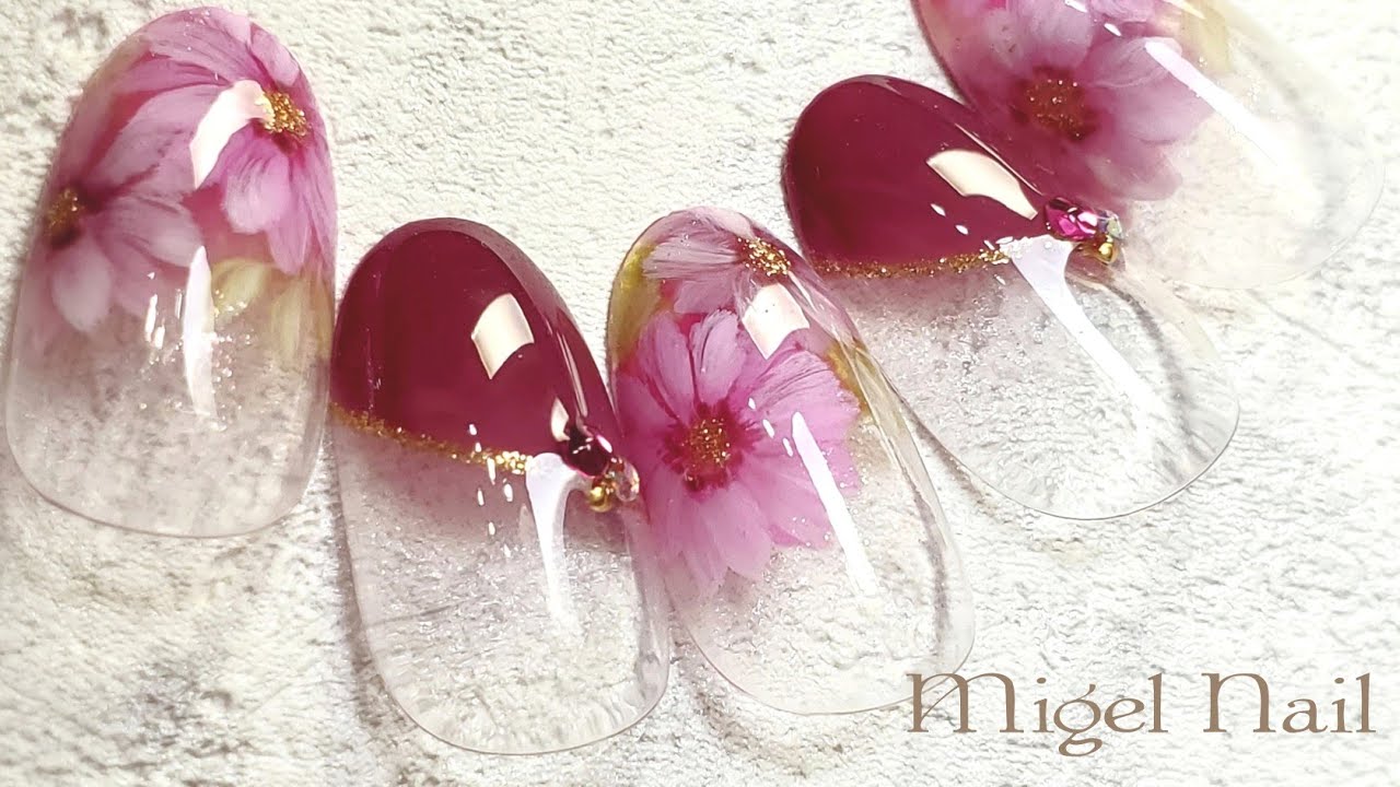 コスモスネイル♡Cosmos nail design