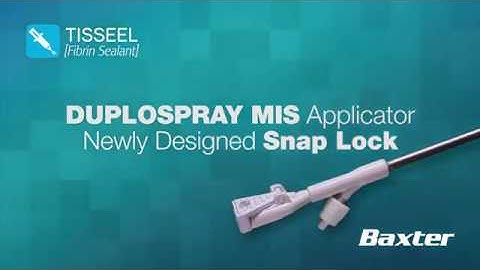 TISSEEL Fibrin Sealant DUPLOSPRAY MIS Applicator