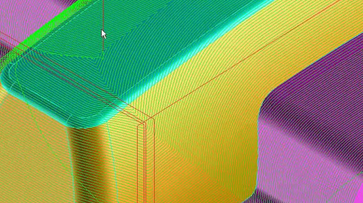 SURFCAM Tutorial - 3-Axis: 3D Offset