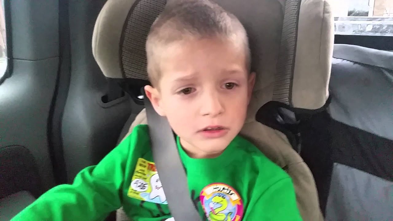 kid after dentist senior