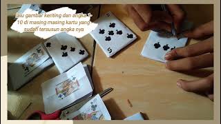 Membuat alat peraga peluang |(kartu Remi keriting)Kelas 12 IPS 2 SMAN 1 CARINGIN