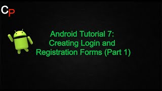 Android Tutorial | Create Login and Registration Screen in Android (Part 1)