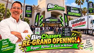 BinChasers RE-GRAND OPENING! 🔥 Bigger, Better & Back in Action!