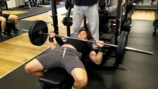 100 KG Bench Press 10 reps 15 years old