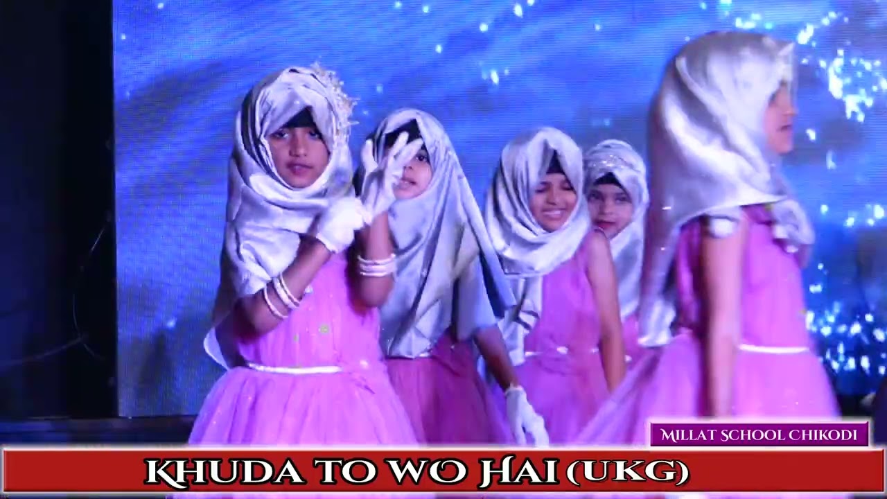 UKG Students performing on Khuda To Wo Hai song