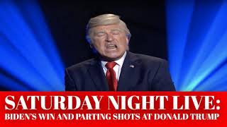 Saturday Night Live: Biden’s win and parting shots at Donald Trump