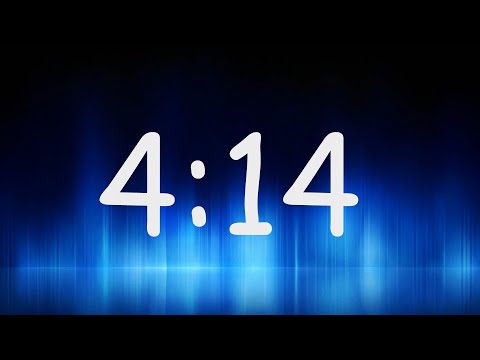 4:14 Minutes Timer / Countdown from 4min 14sec