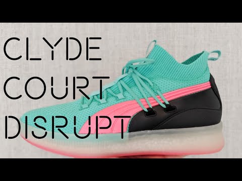 puma clyde court biscay green