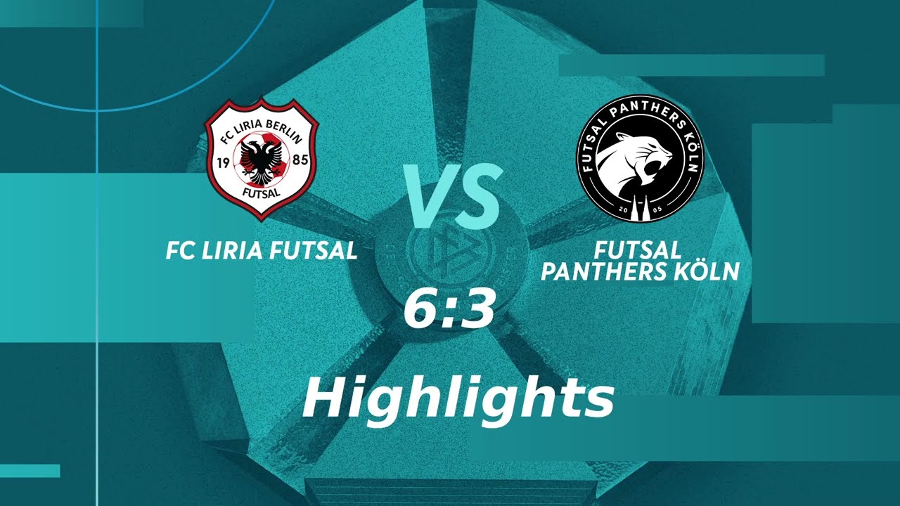 Die Highlights vom 8. Spieltag der Futsal Bundesliga FC Liria Berlin - Futsal Panthers Köln 6:3