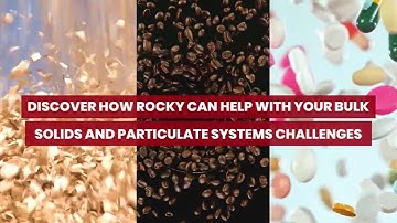 Improve chemical processes efficiency using DEM simulation