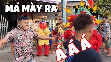 Múa Lân Khai Xuân Mùng Một Cho Chú Tư Béo Và Cái Kết Chạy Tuột Quần