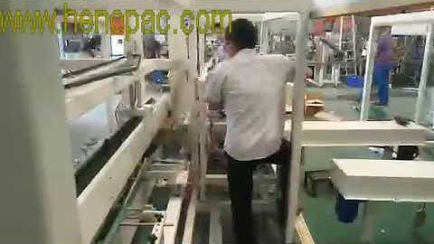 case erector and side loading case packer