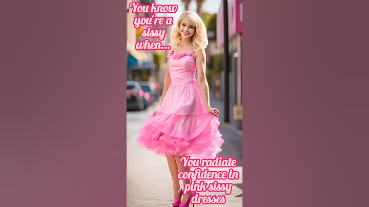 You know you're a sissy when...