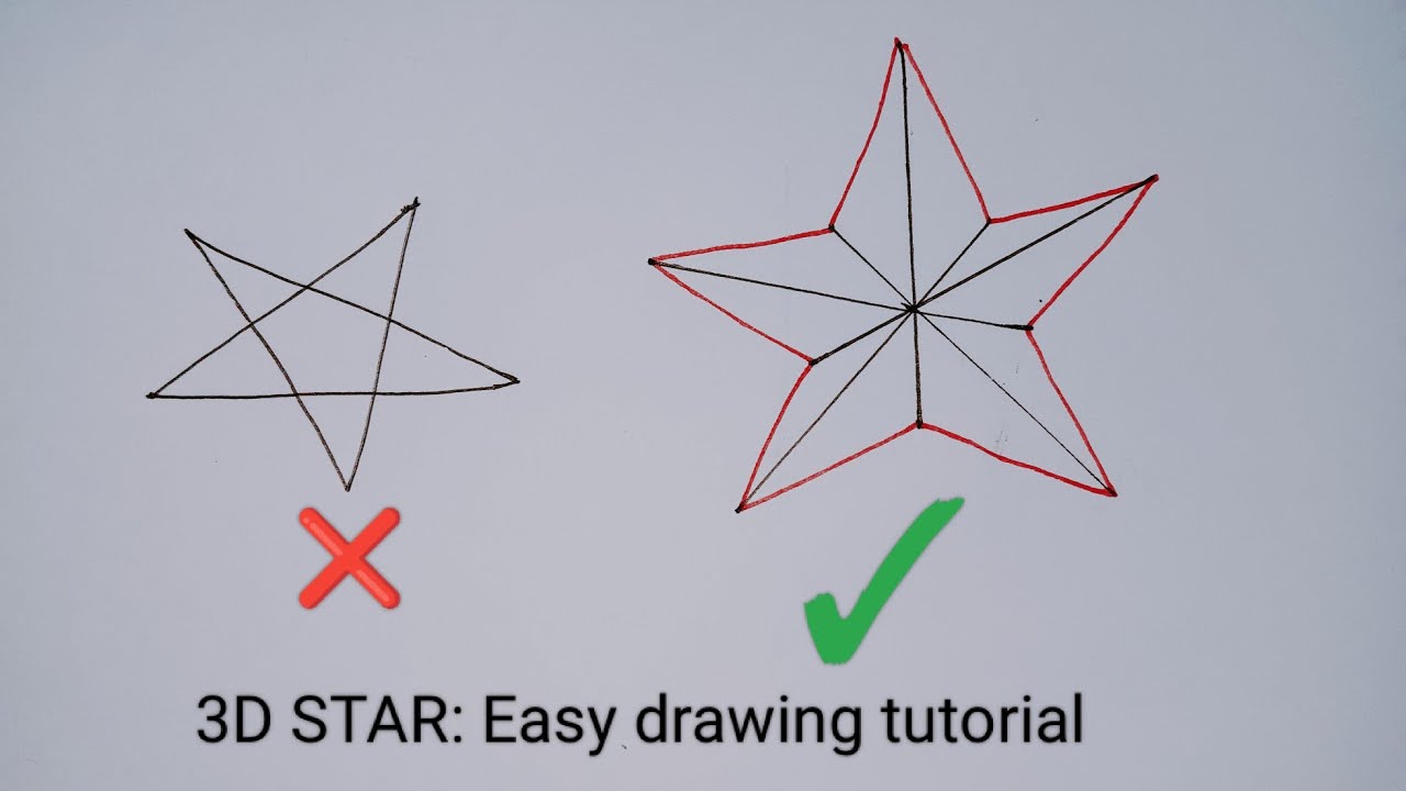 Create a beautiful glittering star | Canson®