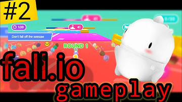 how to play fall.io part 2 fall.io gameplay video