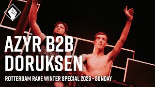 Rotterdam Rave 'Winter Special 2023' Sunday - Azyr b2b Doruksen