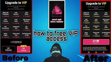 intro maker free VIP access/ intro maker hacked here and all sounds and slid unlocked.