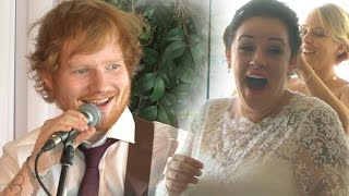 Ed Sheeran Surprises Deserving Wedding Couple! chords