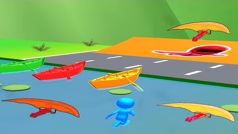 Shape Shifting game - Disco run All levels Gameplay walkthrough Android, iOS - kids cartoon