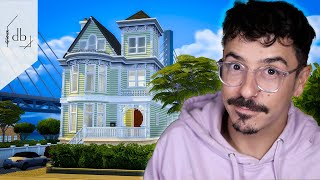 Building a SAN FRANCISCO HOUSE Using GOOGLE EARTH | The Sims 4