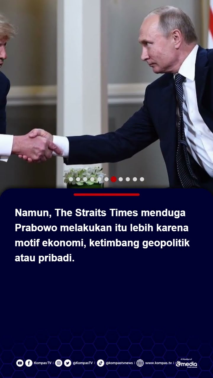 Prabowo Masuk Daftar 10 Pemimpin Dunia yang Patut Disorot 2025 Versi The Straits Times #prabowo