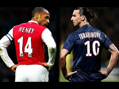 Thierry Henry vs Zlatan Ibrahimovic - (TOP 10 GOALS)