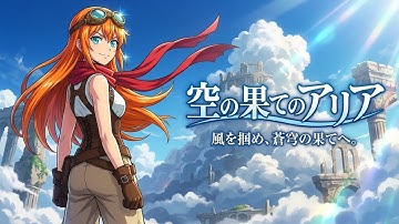 【AIアニメOP】空の果てのアリア | 再現度★★★★★ | SFファンタジー