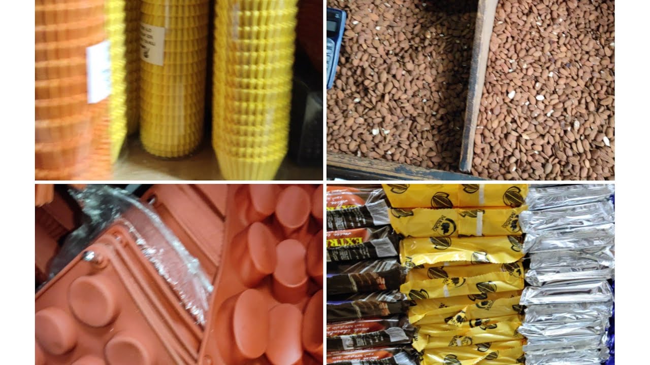 #مستلزمات_الحلويات جولة في محل بيع مستلزمات الحلويات و تحضيرات  رمضان  بالادريسية درب السلطان.