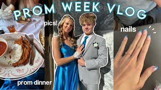 PROM week in my life! | nails, tanning, & prepping