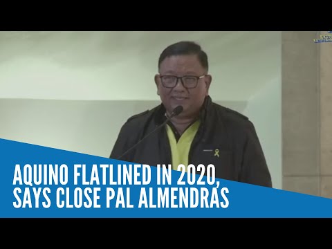 Aquino flatlined in 2020, says close pal Almendras