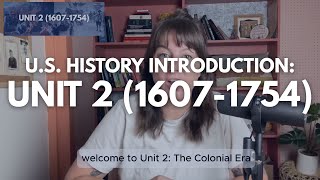 U.s. History Introduction The Colonial Era 1607-1754