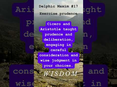 Delphic Maxim #17