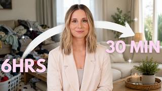 I REPLACED My 6 Hour Clean With 30 MINUTES (My house has never been cleaner)#deepclean