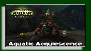 Aquatic Acquiescence Full - Family Familiar Achievement - WoW Legion Pet Battle