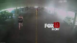 Crash suspects run through FOX19 NOW parking garage