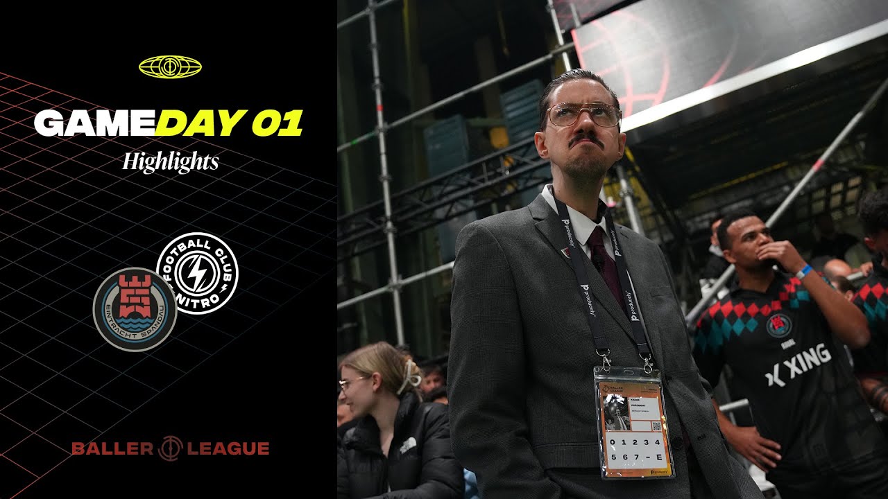 Präsident Knabe bringt den Chor mit | Eintracht Spandau vs. FC Nitro | Highlights Baller League