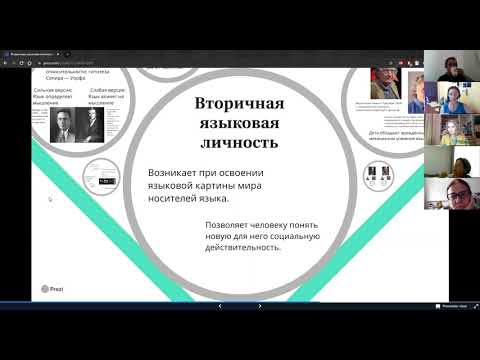 Вторичная языковая личность, гипотеза лингвистической относительности и субличности