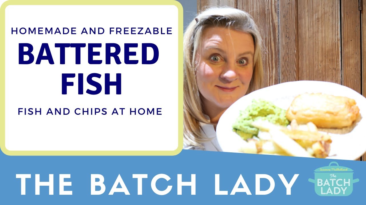 How To Make Freezable Battered Fish Youtube