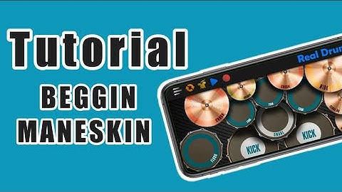 BEGGIN | Maneskin |  Intro Chorus and Verse ( Real drum TUTORIAL )