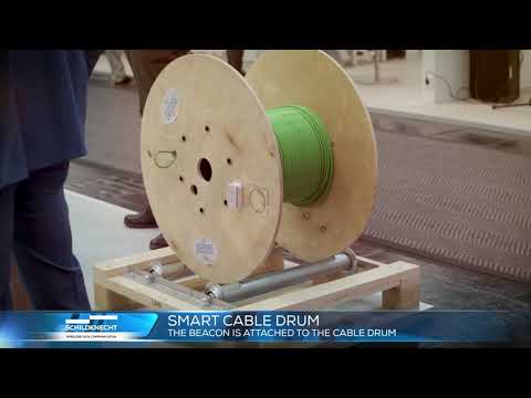 Schildknecht AG presents Smart Cable Drum at Hannover Messe (HMI 2019) 